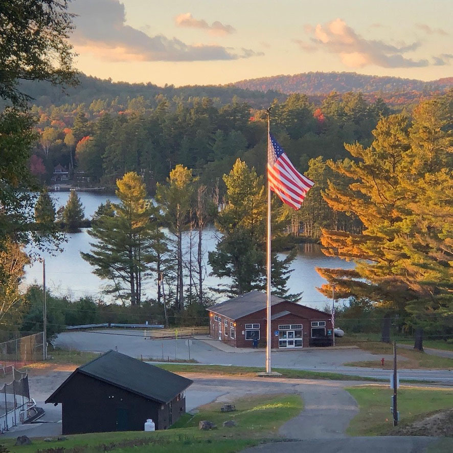 flag pole by Alex