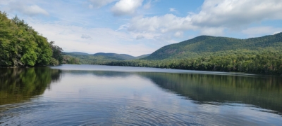 view of a pond