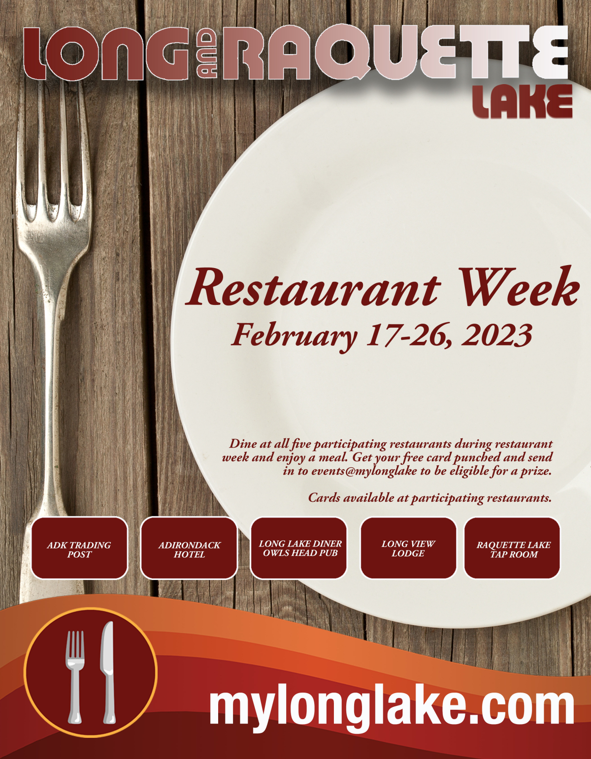 Long Lake Announces Movie Nights and Restaurant Week Long Lake