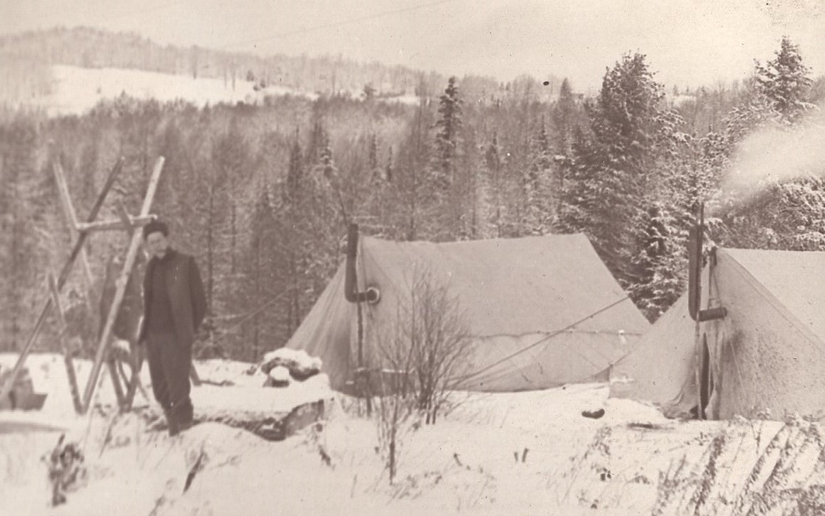 6 Camp at Long Lake 1919 cropped