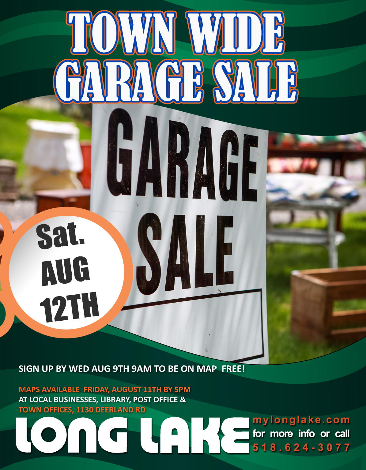 Town Wide Garage Sale Long Lake
