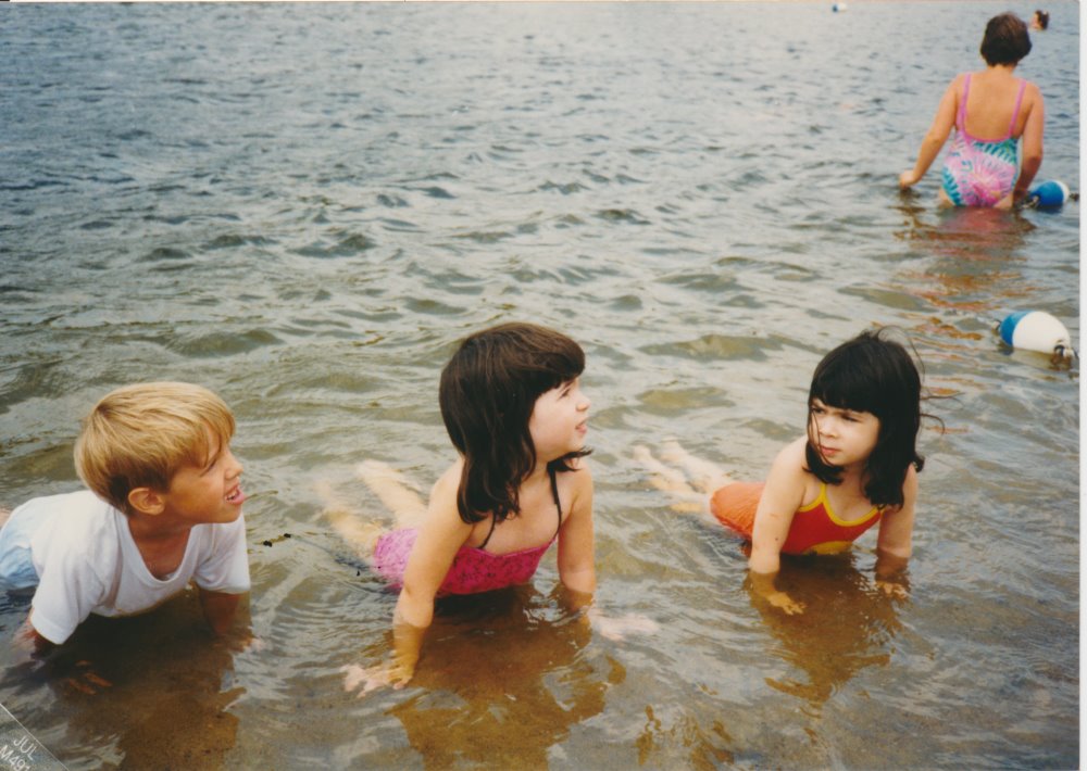 8 1991 keith wamback xx lamos xx lamos swim lessons Long Lake Beach