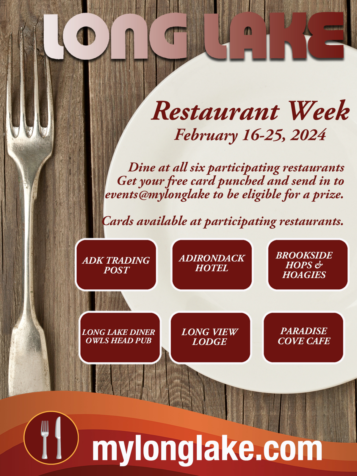 Restaurant Week Long Lake